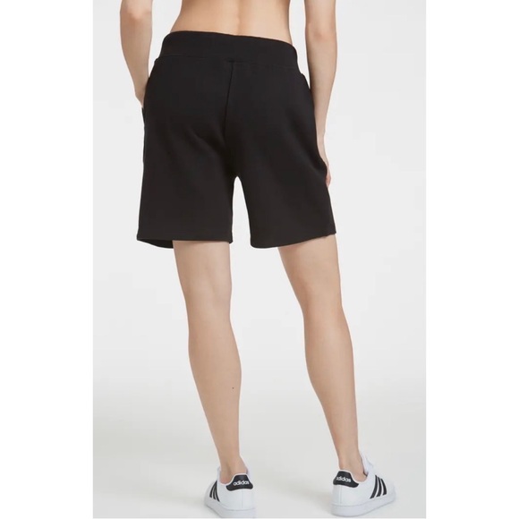 Juicy Couture Black High Waist French Terry Sweat Shorts Size XL - Picture 2 of 9